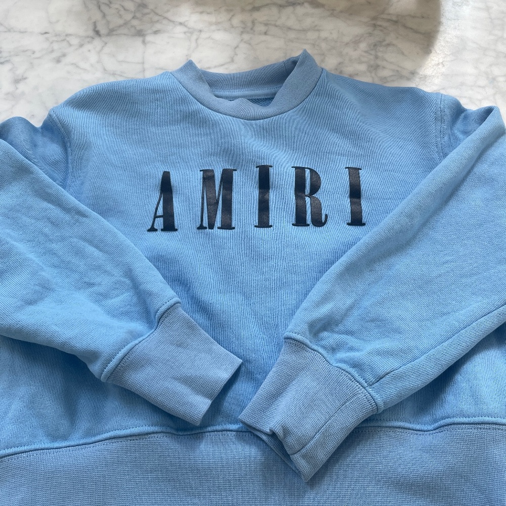 Amiri boys sweat shirt